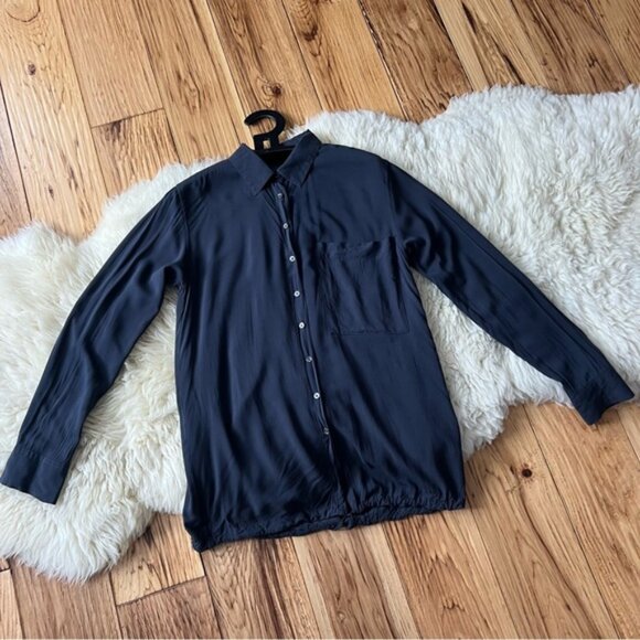 2 Pc Club Monaco Button Up Blouses Shirts Small - Picture 2 of 15